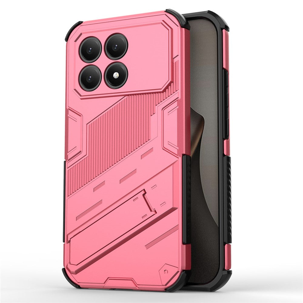 For Xiaomi Redmi K90 5G  /  Poco F8 Pro 5G Case PC + TPU Shockproof Phone Cover with Kickstand