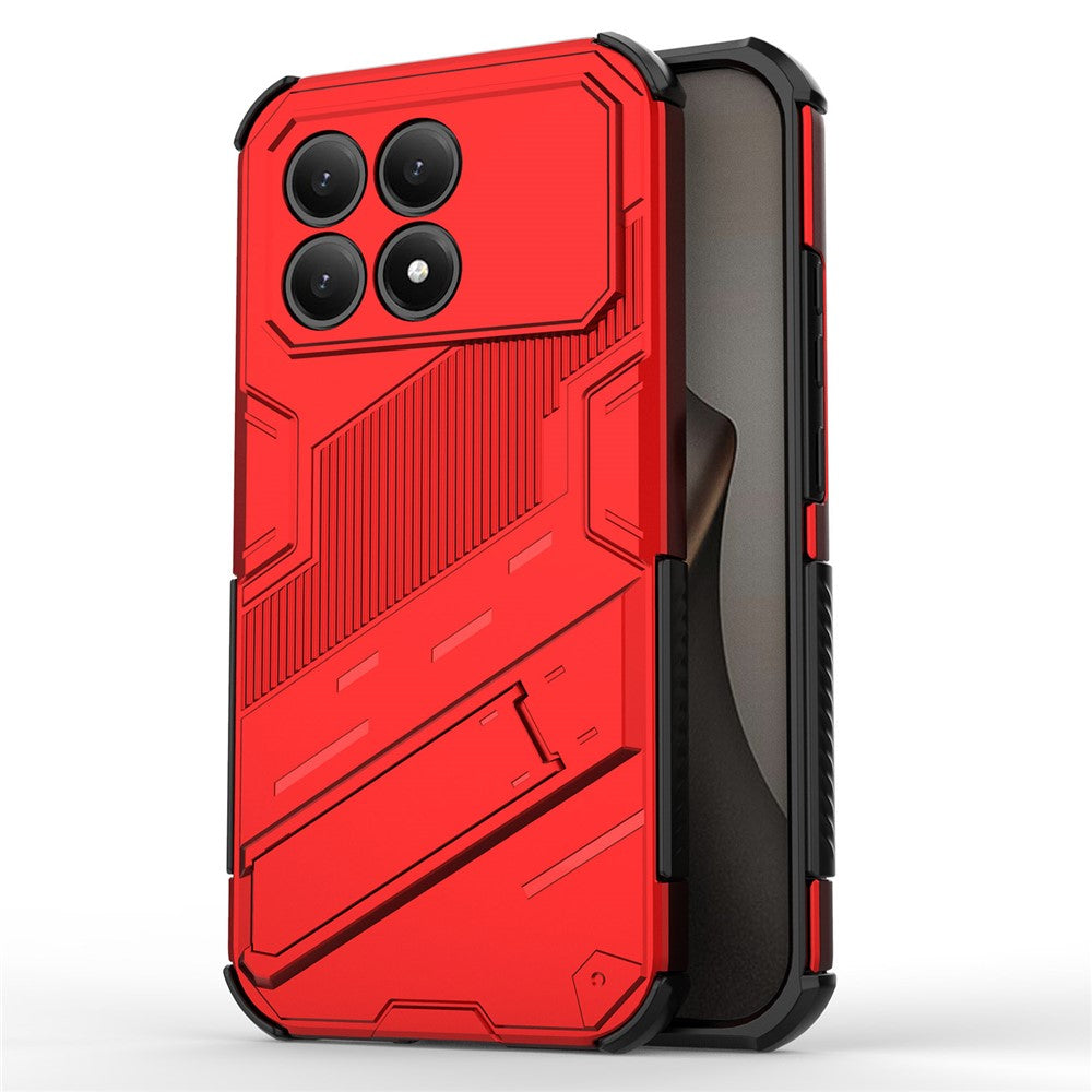 For Xiaomi Redmi K90 5G  /  Poco F8 Pro 5G Case PC + TPU Shockproof Phone Cover with Kickstand
