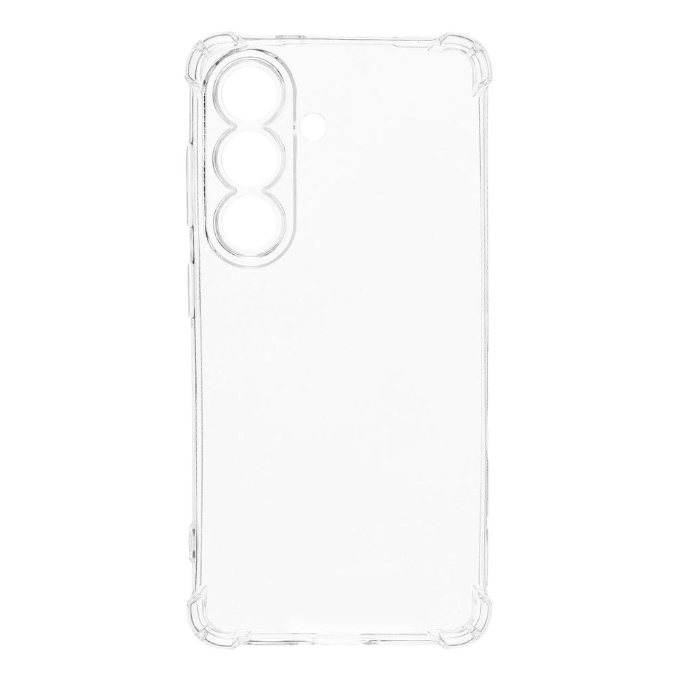 Samsung Galaxy S26 Transparent TPU-skal Förstärkta hörn Fallsäkert mobilskydd