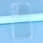 Samsung Galaxy S26 Transparent TPU-skal Förstärkta hörn Fallsäkert mobilskydd