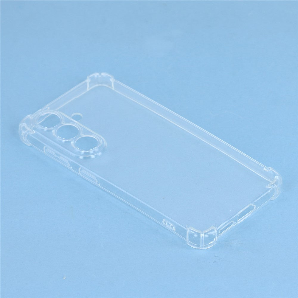 Samsung Galaxy S26+ Transparent TPU-skal Förstärkta hörn Fallsäkert mobilskydd