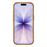 For iPhone 17 Case Compatible with MagSafe Skin Touch Synthetic Leather + PC Phone Back Cover with Card Slot