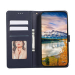 Phone Case For Honor Magic8 Lite 5G  /  X9d 5G  /  X70 5G Splicing Imprinted Rhombus Leather Cover with Wrist Strap