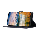 Phone Case For Honor Magic8 Lite 5G  /  X9d 5G  /  X70 5G Splicing Imprinted Rhombus Leather Cover with Wrist Strap