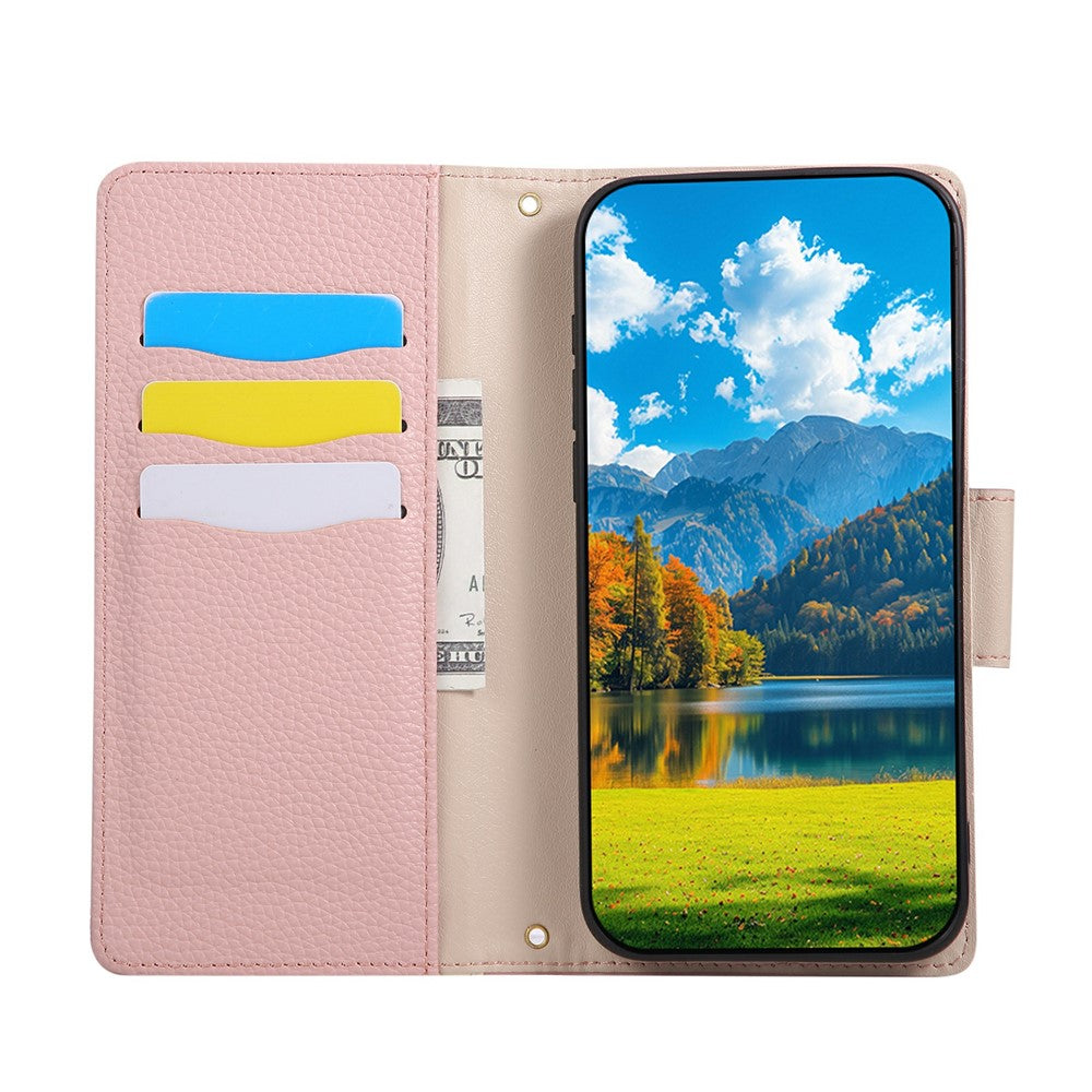 Phone Case For Honor Magic8 Lite 5G  /  X9d 5G  /  X70 5G Zipper Wallet Color Splicing TPU PU Leather Flip Phone Cover with Strap
