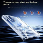 For Samsung Galaxy Z TriFold 5G Case Dual-Axis Shockproof TPU + PC Clear Phone Cover