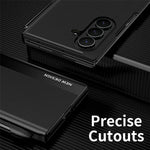 For Samsung Galaxy Z TriFold 5G Case Stand Shockproof Pen Slot PU + PC Phone Cover with Stylus