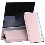 For Samsung Galaxy Z TriFold 5G Case Stand Shockproof Pen Slot PU + PC Phone Cover with Stylus