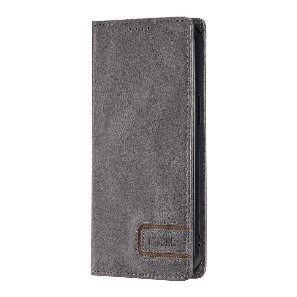TTUDRCH Style 007 för OnePlus 15R 5G läderfodral RFID-blockerande plånboksfodral med stativ