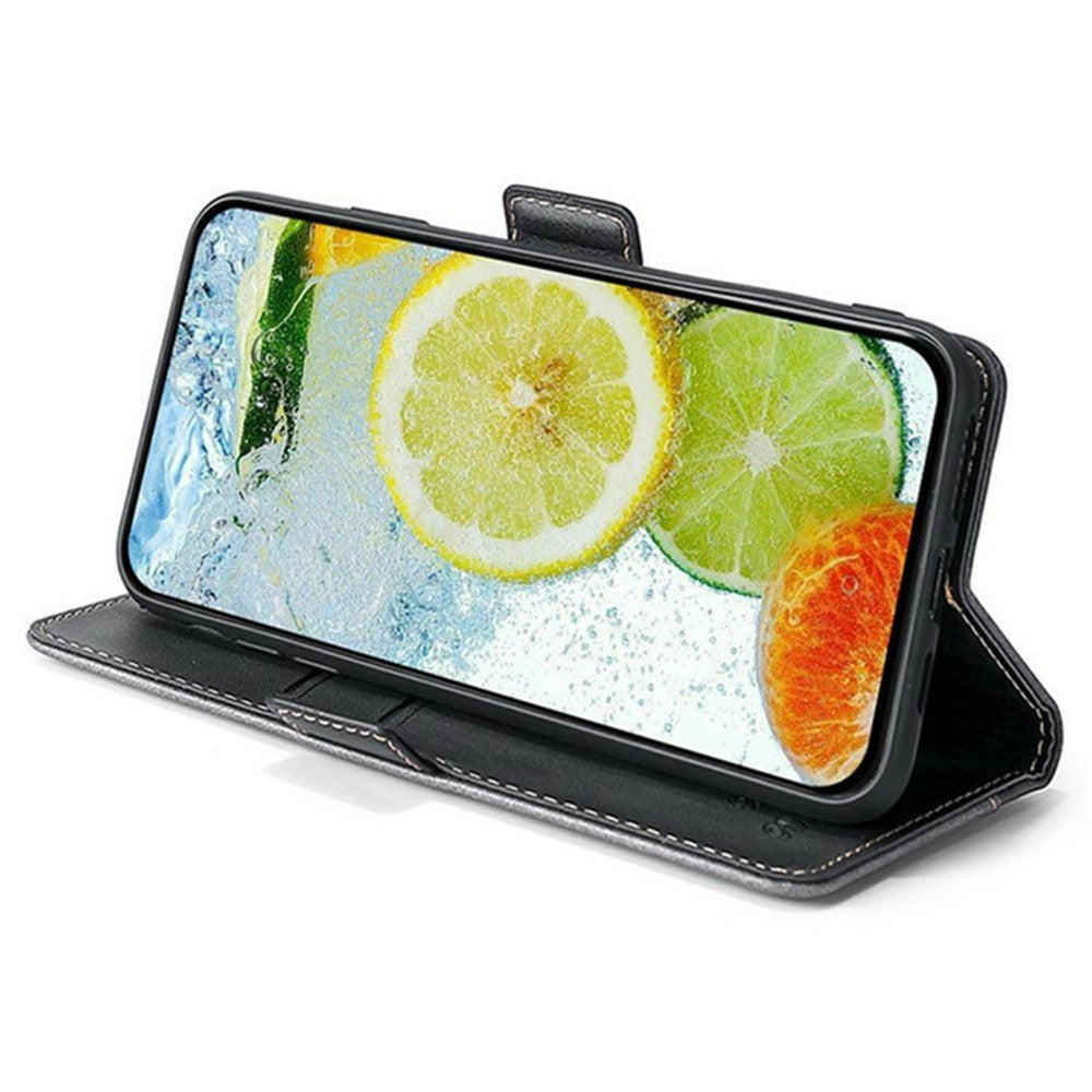 Til Motorola Moto G67 Power 5G Etui Kontrastfarvet Pung Læder Telefoncover