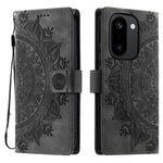 OnePlus 15R 5G-cover med trykt totem-look, læderpung og mobilrem