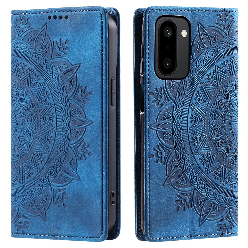 For OnePlus 15R 5G Case Magnetic Closing Leather Phone Cover Pattern Imprinted