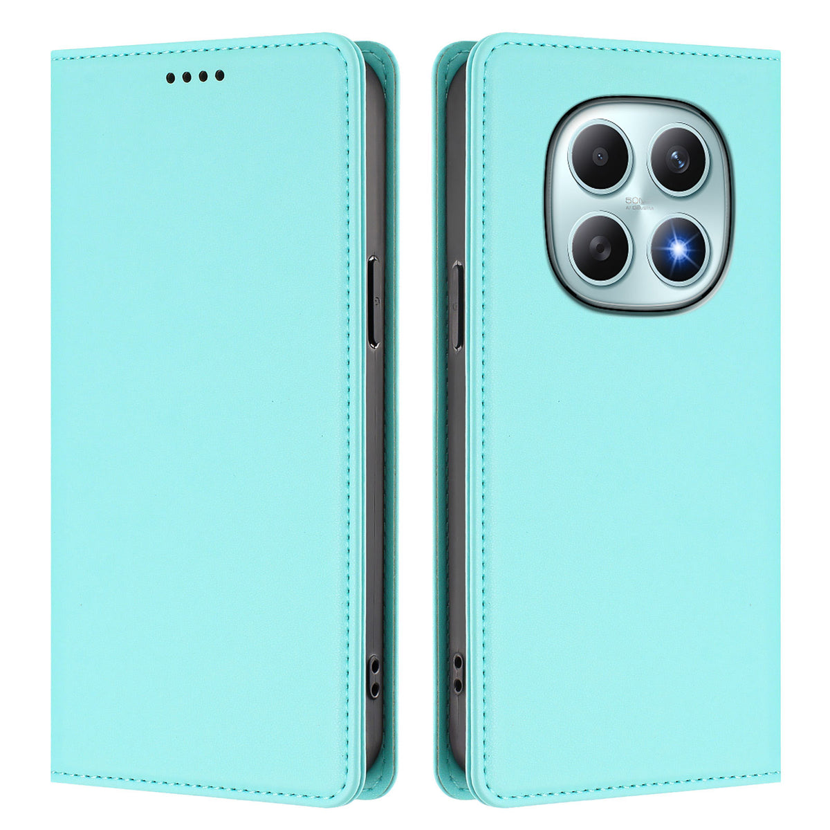 For Xiaomi Poco M8 5G / Redmi Note 15 5G (Global) / 15 4G (Global) Leather Wallet Case Magnetic Closure RFID Blocking Phone Cover