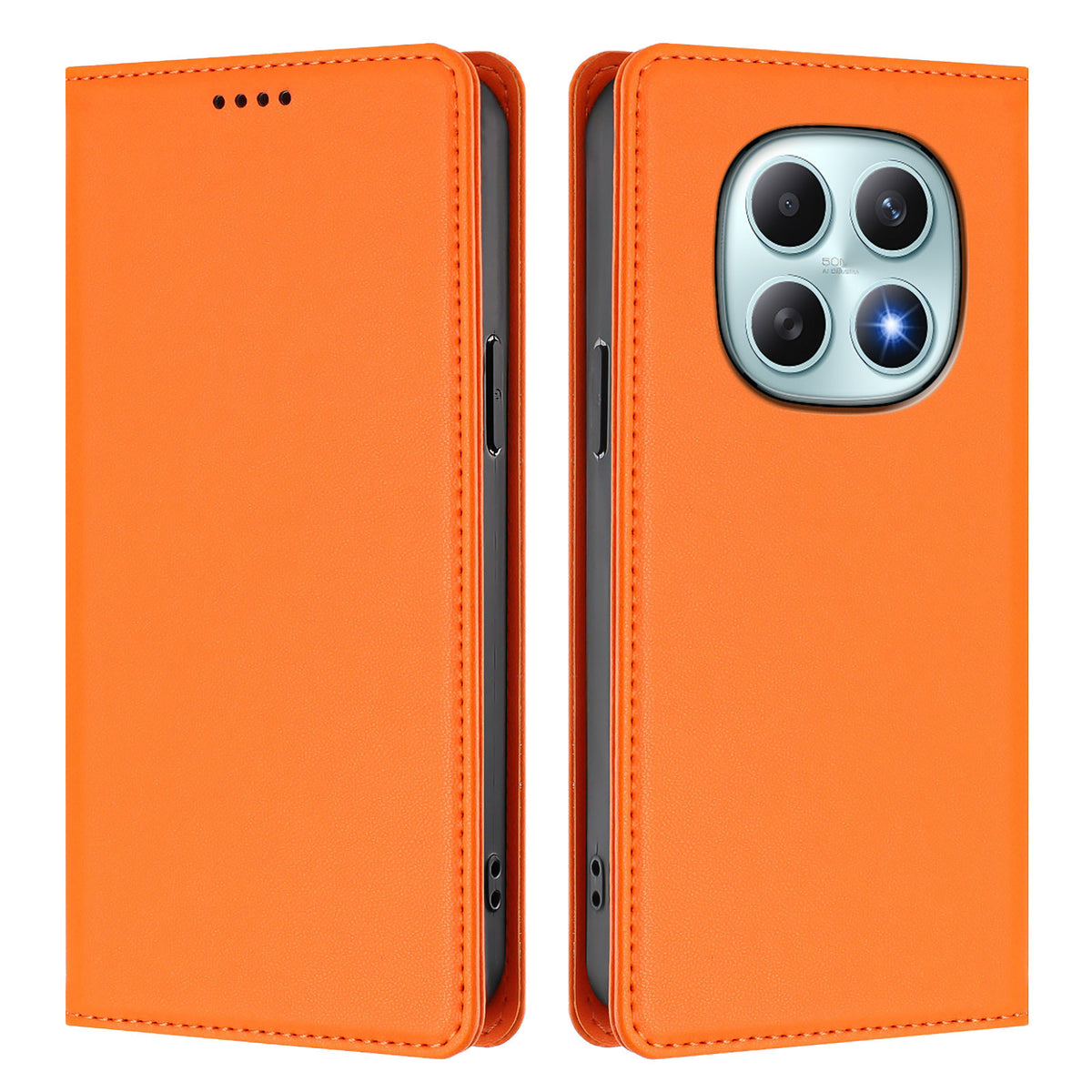 For Xiaomi Poco M8 5G / Redmi Note 15 5G (Global) / 15 4G (Global) Leather Wallet Case Magnetic Closure RFID Blocking Phone Cover