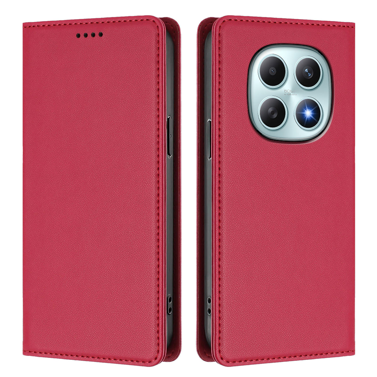 For Xiaomi Poco M8 5G / Redmi Note 15 5G (Global) / 15 4G (Global) Leather Wallet Case Magnetic Closure RFID Blocking Phone Cover
