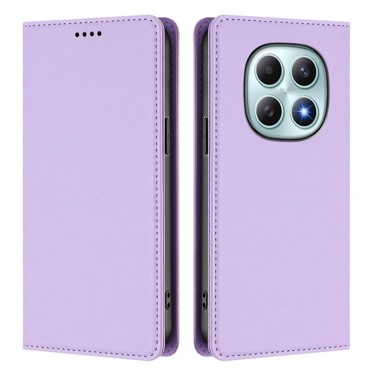 For Xiaomi Poco M8 5G / Redmi Note 15 5G (Global) / 15 4G (Global) Leather Wallet Case Magnetic Closure RFID Blocking Phone Cover