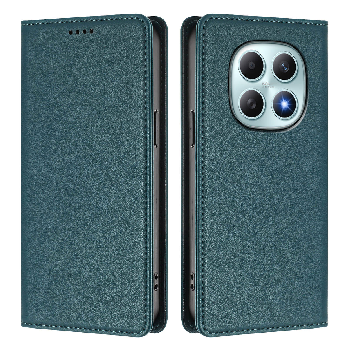 For Xiaomi Poco M8 5G / Redmi Note 15 5G (Global) / 15 4G (Global) Leather Wallet Case Magnetic Closure RFID Blocking Phone Cover