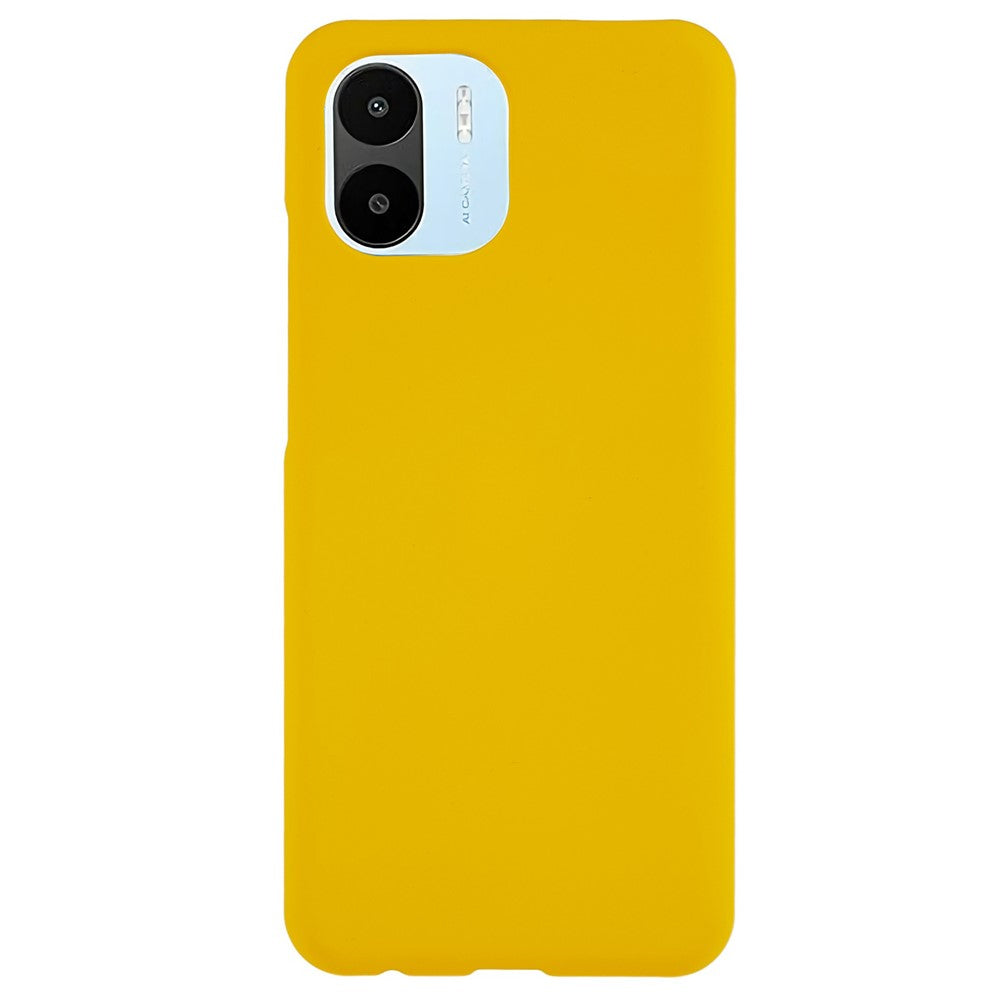 For Xiaomi Redmi A1 4G / A2 4G Hard PC Shockproof Phone Case Rubberized Glossy Surface Anti-fingerprint Cover