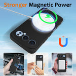 For Honor 500 Pro 5G Magnetic Case Anti-Drop Liquid Silicone Phone Cover