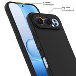For Honor 500 Pro 5G Magnetic Case Anti-Drop Liquid Silicone Phone Cover