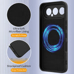 For Honor 500 Pro 5G Magnetic Case Anti-Drop Liquid Silicone Phone Cover