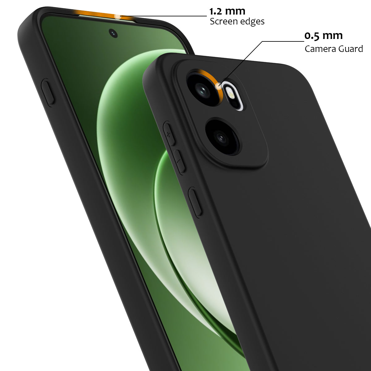OnePlus Ace 6 5G / OnePlus Ace 6T 5G / OnePlus 15R 5G Magnetiskt skal Fallskyddande flytande silikonmobilskal
