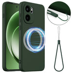 OnePlus Ace 6 5G / OnePlus Ace 6T 5G / OnePlus 15R 5G Magnetiskt skal Fallskyddande flytande silikonmobilskal