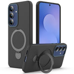 Til Samsung Galaxy A57 5G Magnetisk Cover Roterende Ring Stander TPU + PC Bagcover