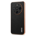 AZNS mobilskal till Huawei Mate 80 Pro / Mate 80 Galvaniserad Kolfiberstruktur PU + TPU mobilskal