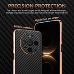 AZNS mobilskal till Huawei Mate 80 Pro / Mate 80 Galvaniserad Kolfiberstruktur PU + TPU mobilskal