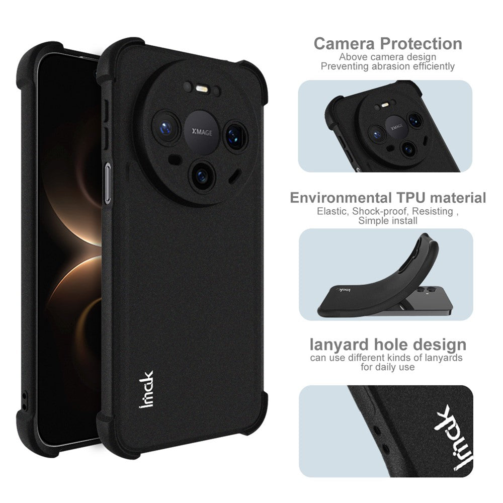 IMAK För Huawei Mate 80 / Mate 80 Pro Skal TPU mobilskydd Airbag Stötsäkert Skydd