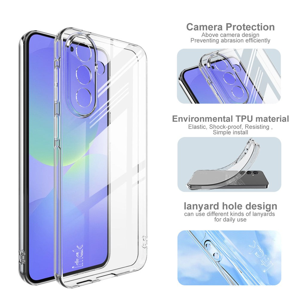 IMAK UX-5 Series For Samsung Galaxy A57 5G Transparent TPU Phone Case Protective Phone Cover