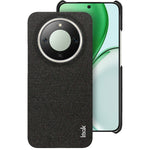 IMAK Ruiyi Series Leather + PC Case for Honor Magic8 Lite 5G / X9d 5G / X70 5G Fabric Texture Phone Back Cover