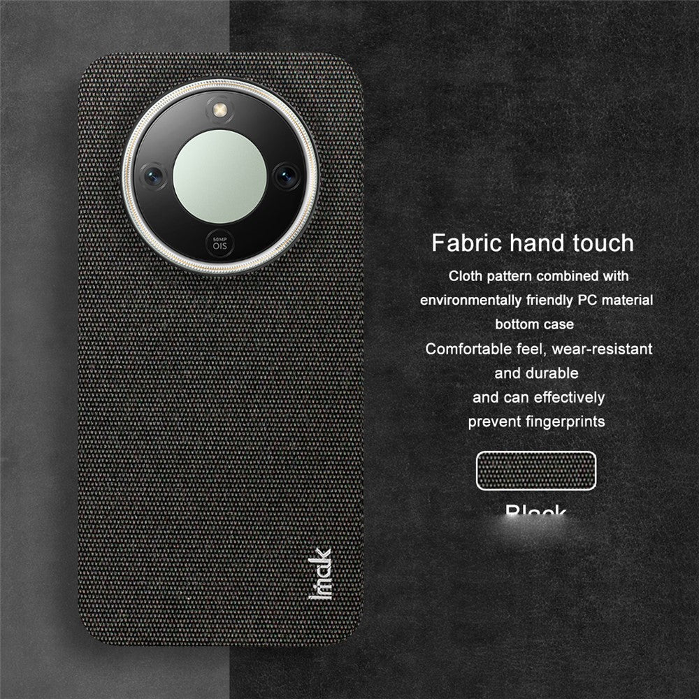 IMAK Ruiyi Series Læder + PC Cover til Honor Magic8 Lite 5G / X9d 5G / X70 5G Stoftekstur Telefonbagside
