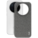 IMAK Ruiyi Series for Honor Magic8 5G Case Fabric Texture Leather + PC Phone Back Cover