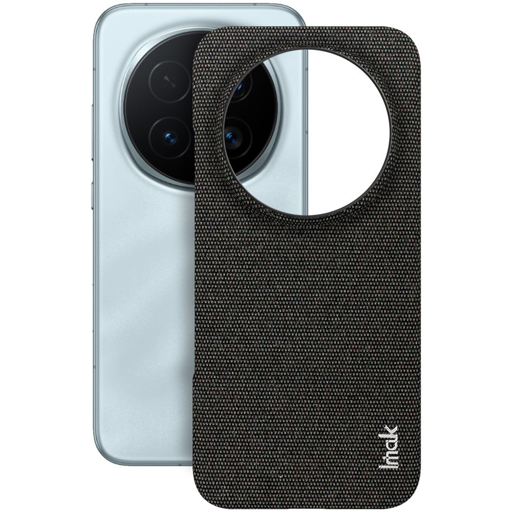 IMAK Ruiyi Series for Honor Magic8 Pro 5G Case Fabric Texture Leather + PC Phone Back Cover