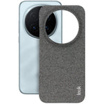 IMAK Ruiyi Series for Honor Magic8 Pro 5G Case Fabric Texture Leather + PC Phone Back Cover