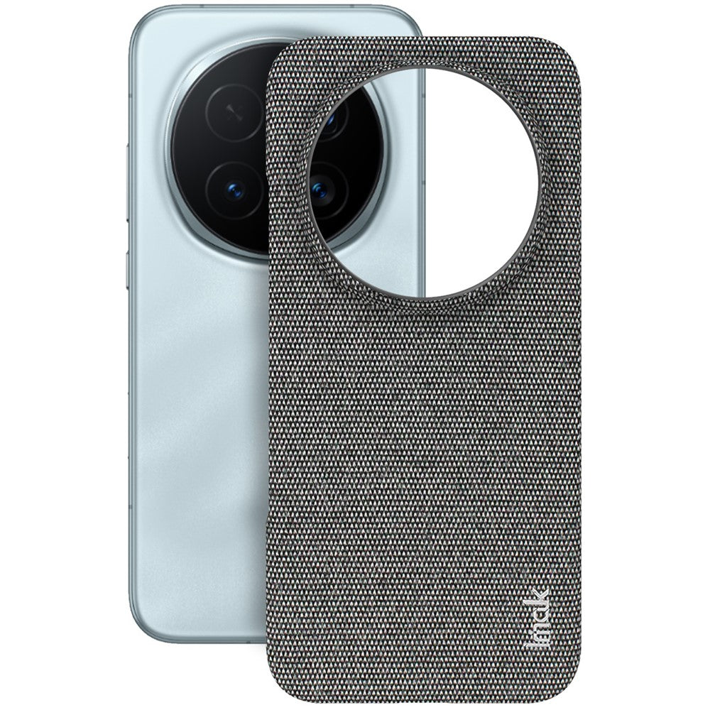 IMAK Ruiyi Series for Honor Magic8 Pro 5G Case Fabric Texture Leather + PC Phone Back Cover