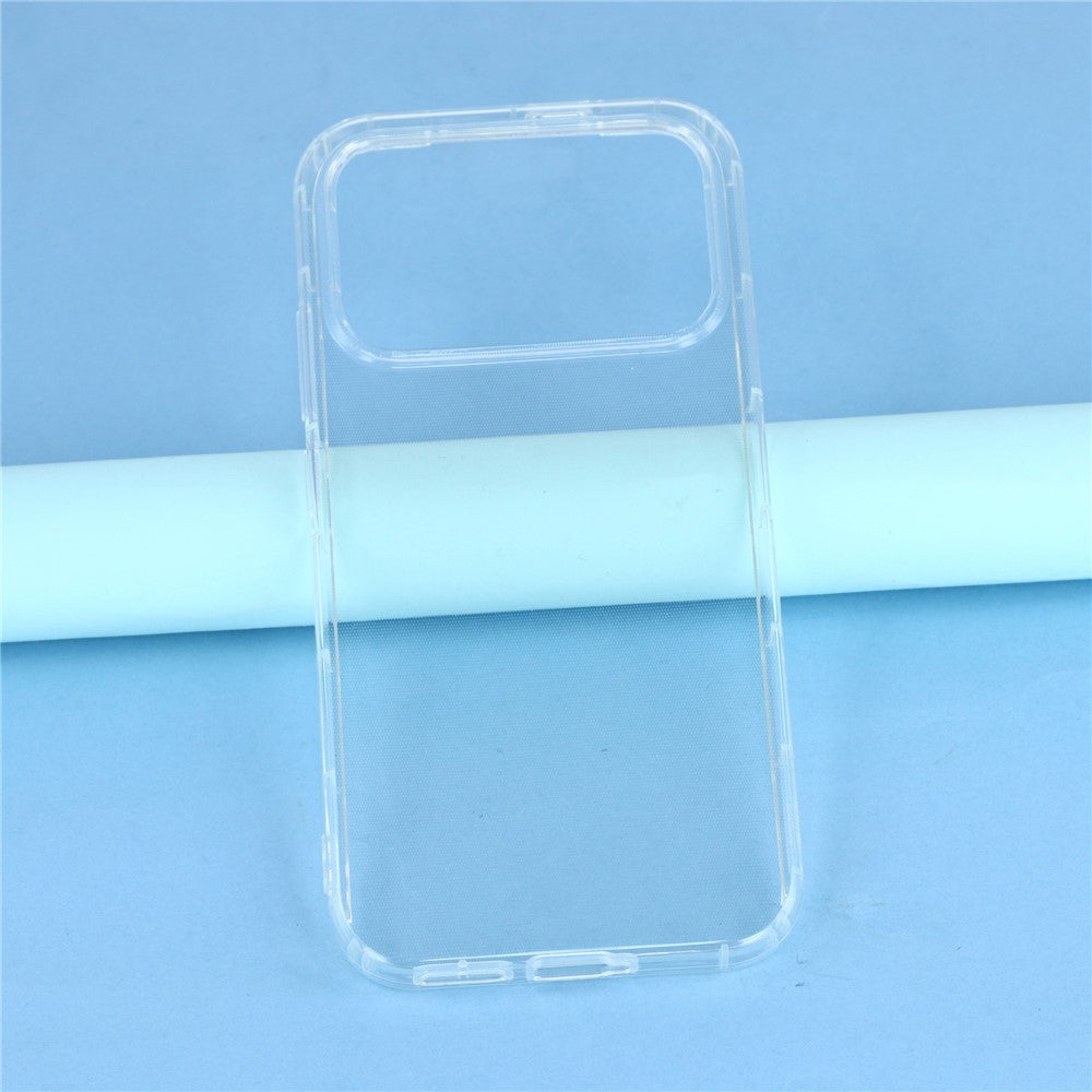 For Xiaomi Poco F8 Pro 5G  /  Redmi K90 5G Case Transparent TPU Phone Back Cover Airbag Protection