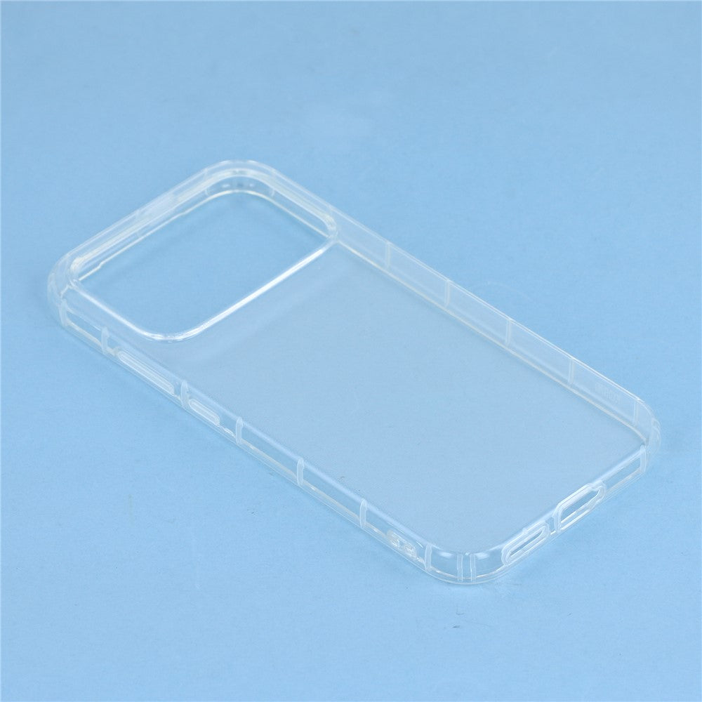 For Xiaomi Poco F8 Pro 5G  /  Redmi K90 5G Case Transparent TPU Phone Back Cover Airbag Protection