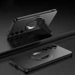 Samsung Galaxy S26 Magnetiskt Skal Vikbart Stativ PC TPU mobilskal