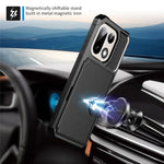 Til OnePlus 15 5G Cover med Kortholder PU Læder + TPU Telefon Bagcover