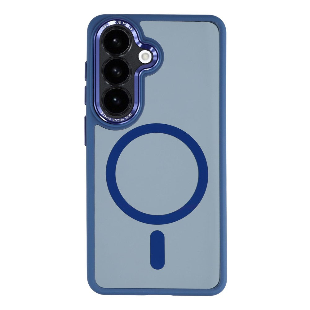For Samsung Galaxy S26 Magnetic Case TPU + Acrylic Hybrid Phone Shell
