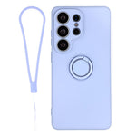 Silikonskal för Samsung Galaxy S26 Ultra med remring och stödfodral