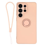 Silikonskal för Samsung Galaxy S26 Ultra med remring och stödfodral