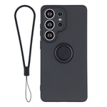 Silikonskal för Samsung Galaxy S26 Ultra med remring och stödfodral