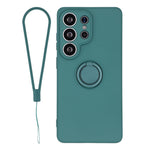 Silikonskal för Samsung Galaxy S26 Ultra med remring och stödfodral