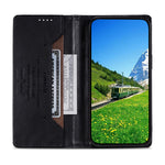 TTUDRCH Style 007 Leather Case For Honor Play10A 4G  /  X5c Plus 4G  /  X5c 4G RFID Blocking Wallet Stand Phone Cover