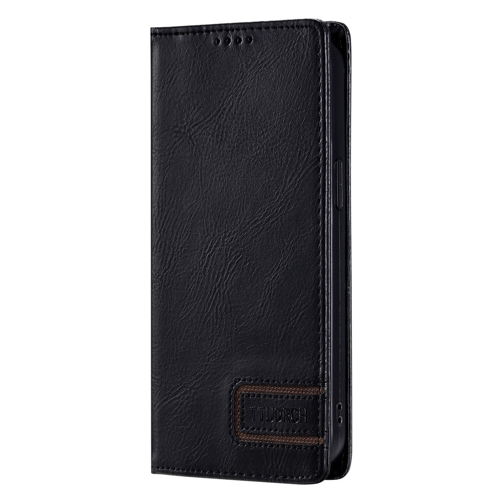 TTUDRCH Style 007 Leather Case For Honor Play10A 4G  /  X5c Plus 4G  /  X5c 4G RFID Blocking Wallet Stand Phone Cover