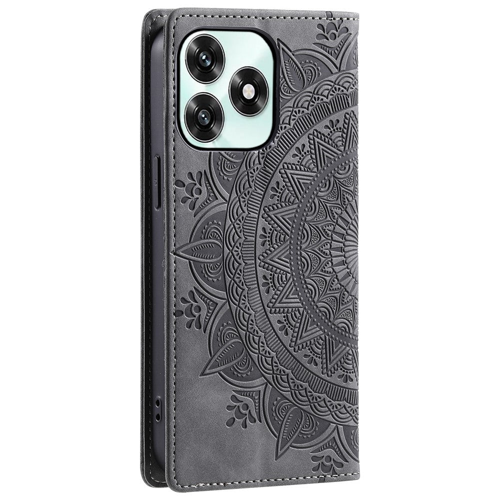Phone Case For Honor Play10A 4G  /  X5c Plus 4G  /  X5c 4G Magnetic Closing Leather Phone Cover Pattern Imprinted